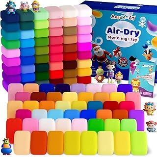 Air Dry Clay 102 Colors, Modeling Clay for Kids, Model Magic Clay, DIY M...