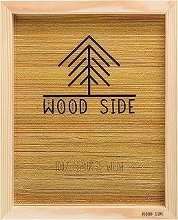 Wood Side Wooden Poster Picture Frame 16x20-100% Natural Eco Unfinished ...