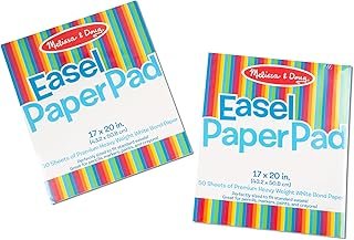 Melissa & Doug Easel Pad (17 x 20 inches) - 50 Sheets, 2-Pack