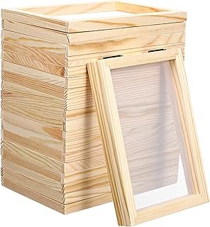DECHOUS Paper Making Frame Bulk: 8Pcs 5x7