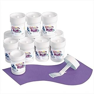 Colorations® Tacky Craft Glue Classroom Pack Jars, Each with Built in Br...