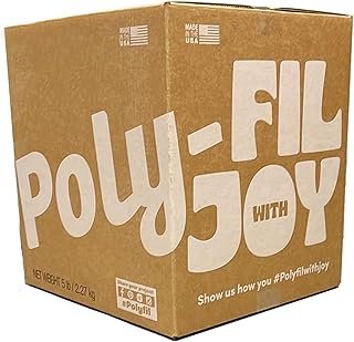 Fairfield The Original Poly-Fil, Premium Polyester Fiber Fill, Soft Pill...