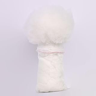 Natural Wool Stuffing for Stuffed Animals - 100% Organic Wool Batting Fi...