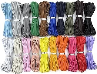 1mm Stretch Beading Elastic Cord - 200 Yards Jewelry Making String for B...