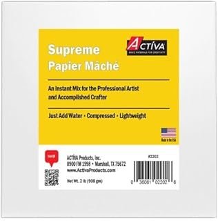ACTIVA Supreme Papier Mache – A Premium Instant Mix for The Professional...