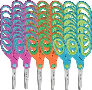 Kids Scissors Bulk, Woswel 36 Pack Safety Blunt Tip Student Scissors, 5 ...