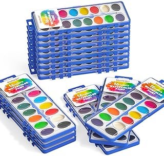 Shuttle Art 16 Colors Watercolor Paint Set Bulk, 15 Pack, Watercolor Pai...