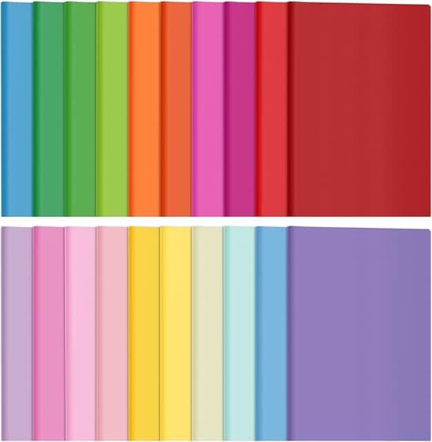 Qilery 500 Sheets Colored Rainbow Tissue Paper Bulk for Gift Bags 15 x 2...