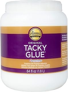 Aleene's Original Tacky Glue, All Purpose Adhesive, Perfect for Crafts a...