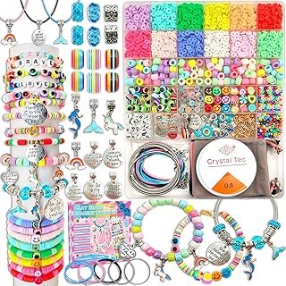 leitait Girls Toys Bracelet Making Kit -3400pcs Charm Jewelry Making Kit...