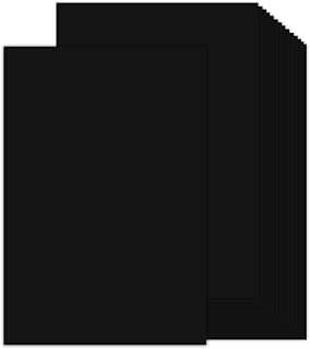 100 Sheets Black Cardstock 11x17 Thick Paper, Goefun 80lb Heavyweight Le...