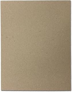 Kraft Chipboard Sheets - 8 1/2
