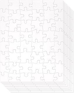 Juvale Blank Puzzles to Draw On - Craft Blanks & DIY Crafts - Make Your ...
