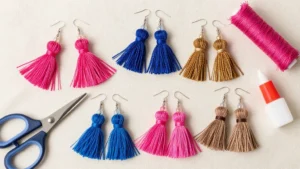16 DIY Tassel Earrings Ideas for Statement Looks