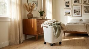 best laundry baskets with wheels