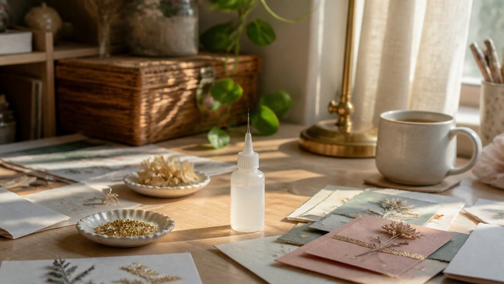 five best adhesives for card making